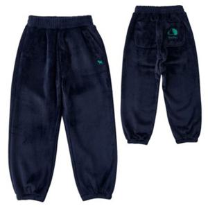 [블루독8-키즈] 네이비 골벨로아스웨트팬츠 퍼안감 기모 트레이닝 바지 두돌선물 초등학생 25C2541502