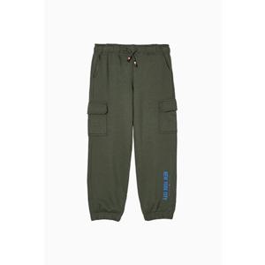 타미힐피거 키즈 T42F7PPC600BT1 프린트 카고 스웨트 팬츠