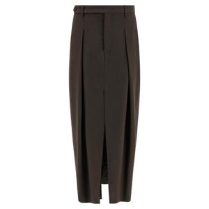 브루넬로 쿠치넬리 미디 스커트 MG513G3841C4222 Brown