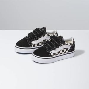 [VANS] 반스토들러 체커보드 올드스쿨 Old Skool V 벨크로 VN0A38JNP0S 운동화