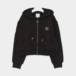 우영미 25FW 파리스 스웨트 후드 집업 여성 자켓 M253TS47732B