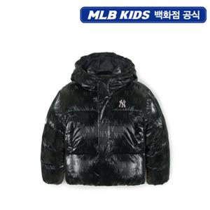 [MLB키즈PG] 프리즘 걸스 글로시 모노그램 숏 덕다운 (7FDJM0956-50BKS)