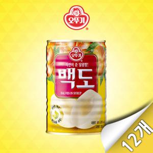 [오뚜기]백도(반절) 400G x 12개