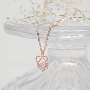 오팔하우스 14k 별 큐빅 목걸이 OPPKN118