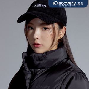 [디스커버리] 코듀로이 볼캡 (BLACK) DXCP4323N-BKS