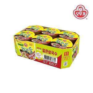 오뚜기 컵누들얼큰쌀국수_ 37.8g x 6