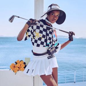 [파사디]모다인천 체커보드 후드니트 P24SKP314M