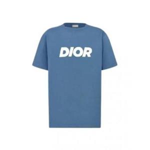 크리스챤디올 반팔 티셔츠 483J696D0847 580 Blue