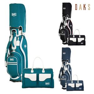 [닥스 DAKS] 남성 경량 골프 캐디백+보스턴백 세트 DK-031M