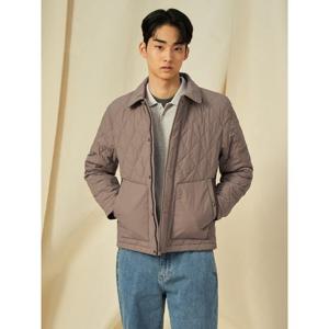 [신상40%OFF][빈폴멘] 다이아 퀼팅 패딩 아우터 브라운 (BC5138CP1D)