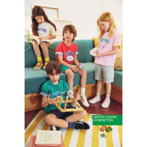 [베네통키즈]그래픽반소매티셔츠5S-QATS12531