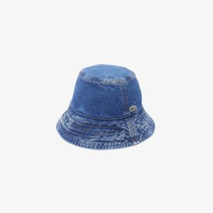 라코스테 공식 여성 데님 버킷햇 RK0321-55G 36L
