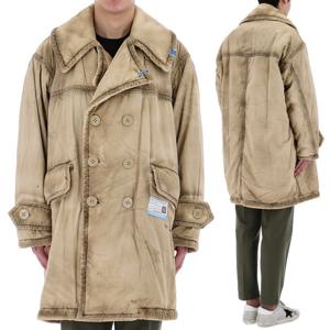 미하라야스히로 패드 퍼 코트 A11CT042 BEIGE