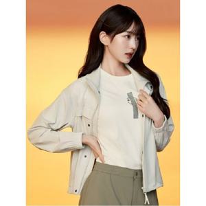 아이더 (DWM24259) 여성 버티 반팔 긴기장 라운드 티셔츠