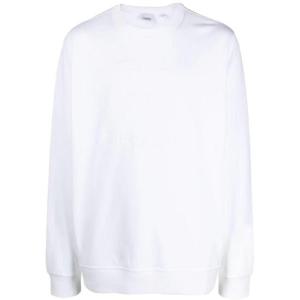 버버리 플록 로고 코튼 스웨트셔츠 8072758