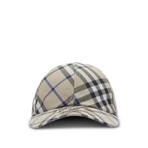 버버리 체크 EKD 베이스볼 캡 모자 8094794
