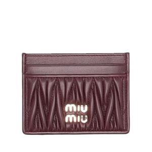 미우미우 지갑 5MC076AFPP F0007 BORDEAUX