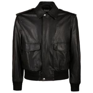 발리 가죽 봄버 재킷 MLE03XPE056