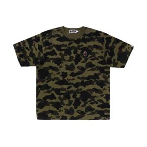 베이프 퍼스트 카모 원 포인트 티셔츠 아미 그린 0ZXTEM109006N