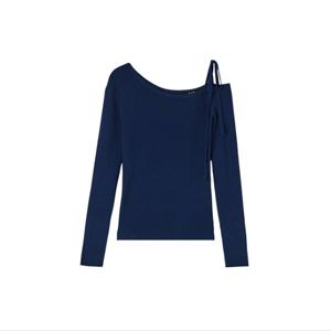 [랩]리본끈 어깨 반트임 니트(AQ4KHA41)