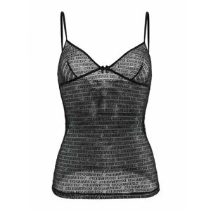 [DSQUARED2] 라프리마 여성 탑 탱크 레이스 Camisole D8D805840001 블랙 /8