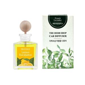 더허브샵 차량용 방향제 40ml 레몬유칼립투스 (1개) 부품 소모품 자재 파츠