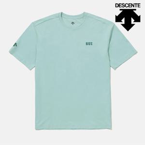 [데상트]데상트 SUI 팀 그래픽 오버핏 티셔츠 SP223ITS52MNT0 티