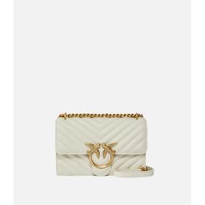 핑코 가방 100074 A0GKZ14Q BIANCO SETA AN GOLD WHITE