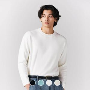 [지오다노]남자 가을 하프 밀라노 모던 긴팔 니트 스웨터 054504