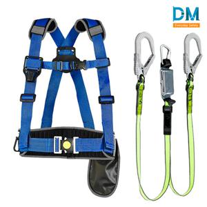 동명 상체식 안전벨트 DMS-106-1-BY 더블죔줄 추락방지벨트 산업용 하네스