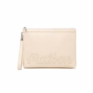 [말본]말본골프파우치 CQK M4143PBG22IVY 가죽 클러치 백 IVORY