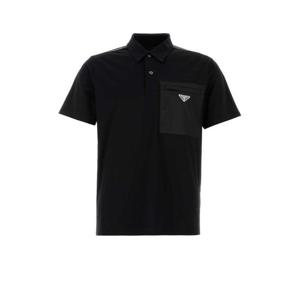 프라다 반팔 티셔츠 UJN703S211152Z F0806 Black