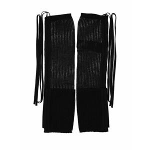 [ANN DEMEULEMEESTER] 라프리마 여성 칼치니 콜란트 ADEL 오픈 리브 레그 WARMERS 코튼 캐시미어 실크 KNI B0012858KN055 099 블랙 /9