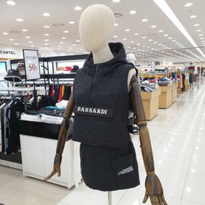 [파사디]모다인천 로고퀼팅 스커트 P24FSK532S_B_IC