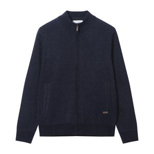 [프랑코페라로] 세레노 집업 니트 가디건 네이비 (OM0FTSC40149)