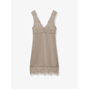 STELLA MAXWELL X MARELLA Satin short dress with lace inserts 2523226018200