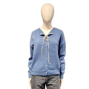 [페이지플린]레이스 끈 포인트 니트 가디건F5CCA509A