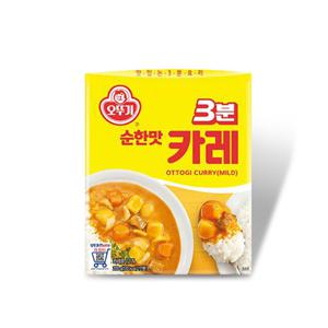 [오뚜기] 3분 카레 순한맛 200g x 24개