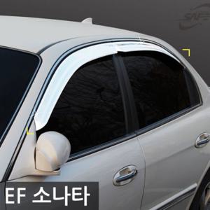 경동 EF소나타 (98.3~04.8) 크롬 썬바이져/썬바이저 K-652