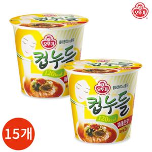 오뚜기 컵누들 매콤한맛 37.8g x 15개