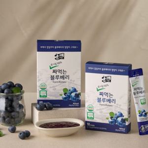엉클베리하우스 국내산 유기농 짜먹는 블루베리 2박스(20g*10포/박스)