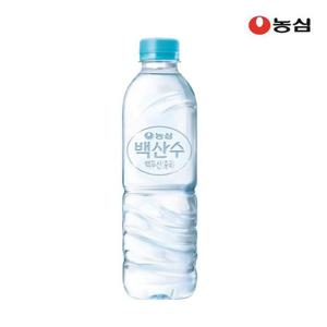 [농심] 백산수 무라벨 생수 500ml 20페트