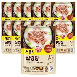 [오뚜기] 오뚜기 서울식 설렁탕 500g 12개