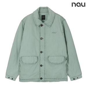 나우  (1NUJKS3903_G4) M GD패딩점퍼 GRAYISH GREEN