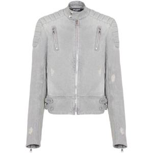 25 FW 발망 바이커 데님 재킷 DH0TD490DF12 TP432448363