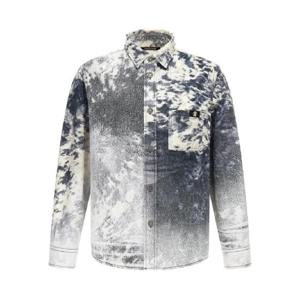 25 FW 로베르토 카발리 타이다이 데님 재킷 TRJ7264NN08 TP438846802