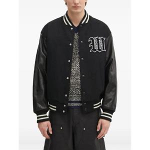 25 FW 와코마리아 타입 2 콘트라스트 소매 바시티 재킷 24FWWMOBL16 TP439578746