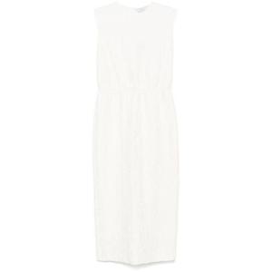 해리스와프런던 미디 원피스 A6231PYMYM02 WHITE