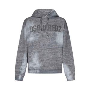 디스퀘어드2 후드 티셔츠 S71GU0696S25477860M Grey