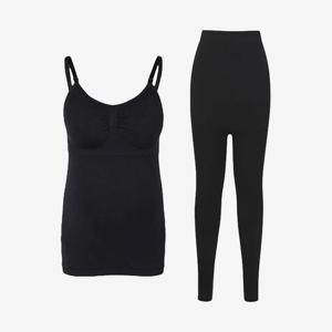 [세컨스킨]심리스 임부 뱀부베이직 수유캐미탑 임부뱀부 레깅스 2종